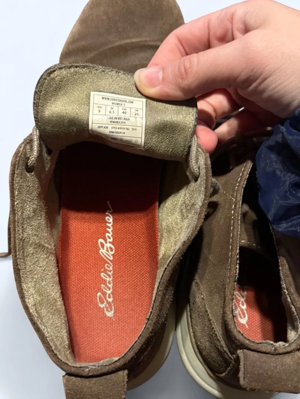 Eddie Bauer Suede Chukka Boots sz: 9